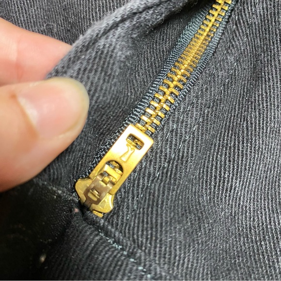 Wrangler Stretchy Q Baby Black Bootcut Jeans Denim Vintage size 7 x 31 inseam - Picture 11 of 16